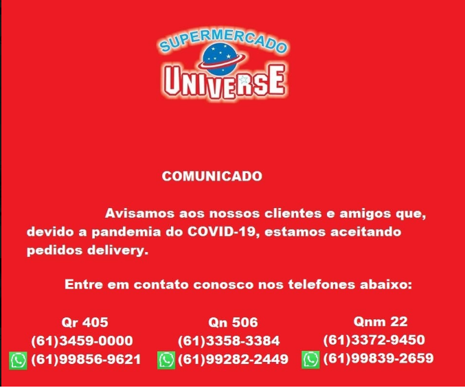 BANNER UNIVERSE MAIO